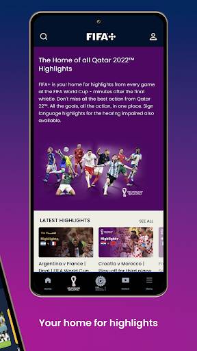 Screenshot From Our FIFA+ | Your Home for Football Review
