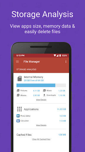 Screenshot From Our File Manager File Explorer Review