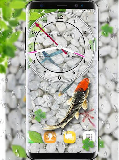 Screenshot From Our Fish Live Wallpaper Aquarium Review