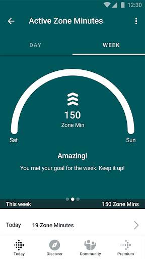 Screenshot From Our Fitbit Review