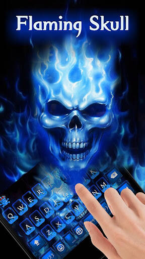 Screenshot From Our Flaming Skull Theme Review