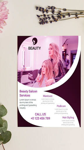 Screenshot From Our Flyers, Poster Maker, Design Review