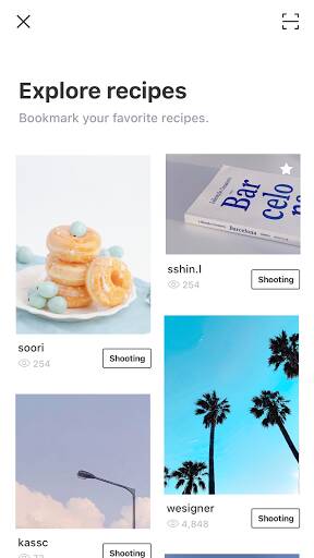 Screenshot From Our Foodie - Camera for life Review