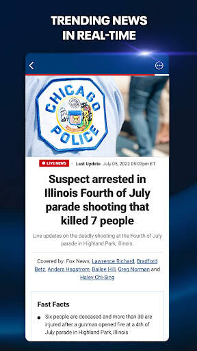 Screenshot From Our Fox News - Daily Breaking News Review