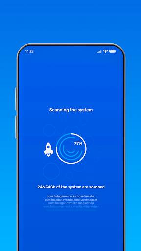 Screenshot From Our FRC - phone scanner Review