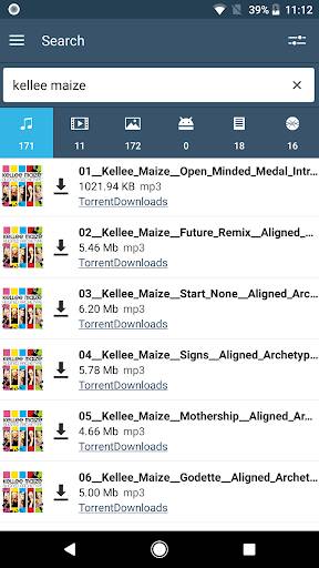 Screenshot From Our FrostWire Downloader & Player Review