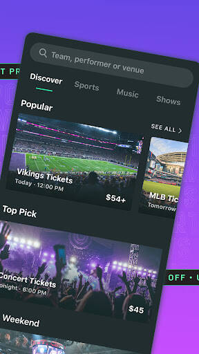 Screenshot From Our Gametime - Last Minute Tickets Review
