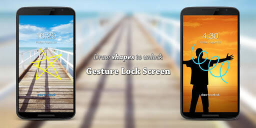 Screenshot From Our Gesture Lock Screen Review