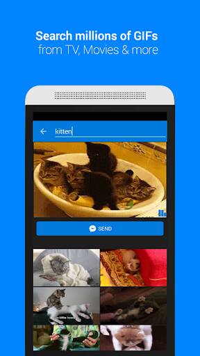 Screenshot From Our GIF Keyboard by Tenor Review