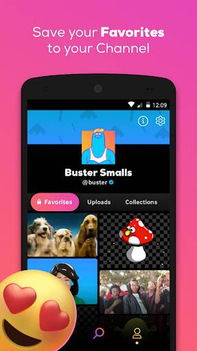 Screenshot From Our GIPHY: GIF & Sticker Keyboard  Review