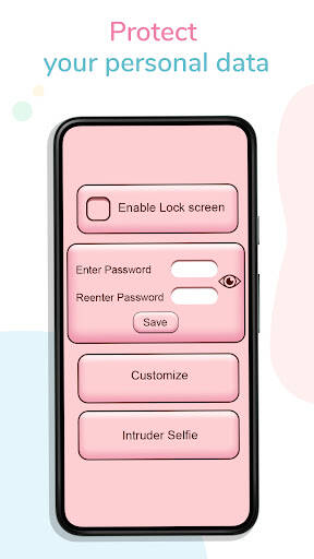 Screenshot From Our Girly Lock Screen Wallpaper Review