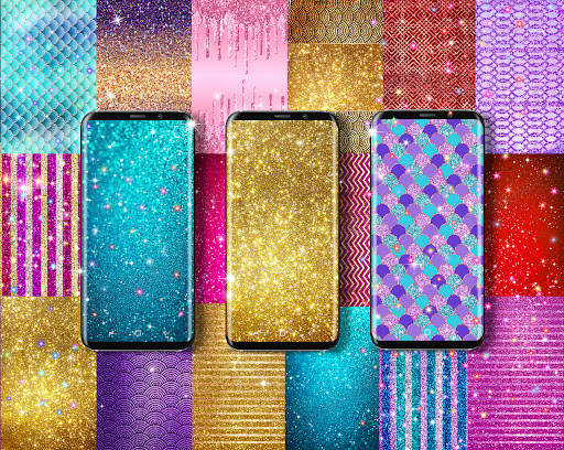 Screenshot From Our Glitter Live Wallpaper Review
