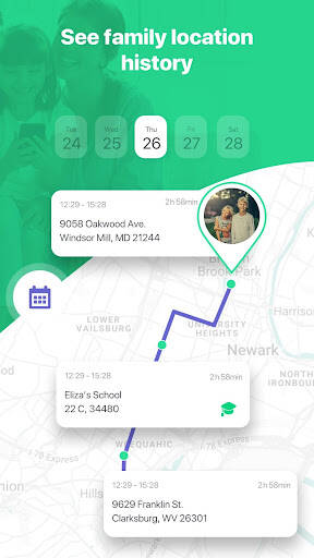 Screenshot From Our GoLocator: Family Location Fin Review
