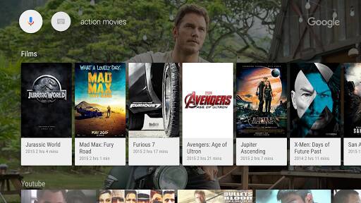 Screenshot From Our Google app for Android TV Review