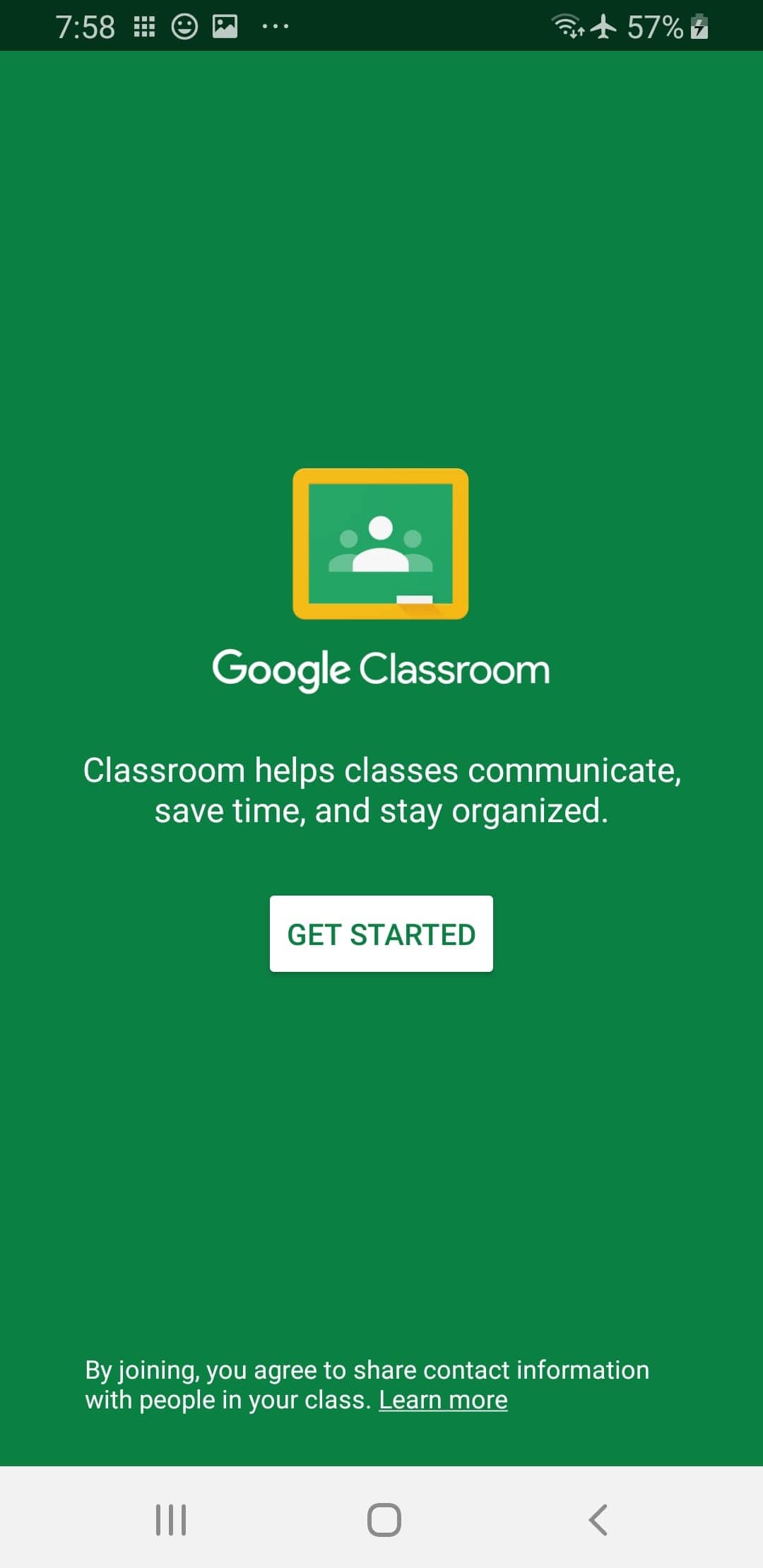 Screenshot From Our Google Classroom Review