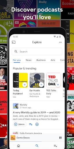 Screenshot From Our Google Podcasts Review