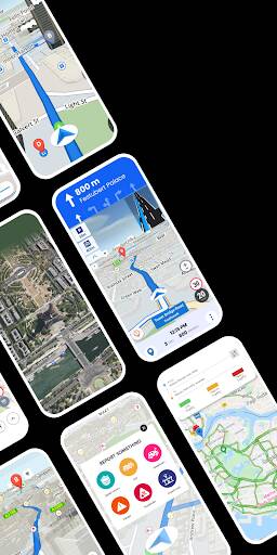 Screenshot From Our GPS Maps, Navigation & Traffic Review