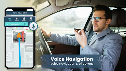 Screenshot From Our GPS Navigation Live Map Road Review
