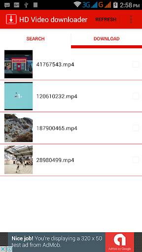 Screenshot From Our HD Video downloader free Review