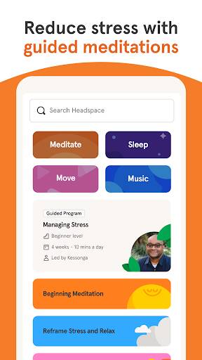 Screenshot From Our Headspace: Mindful Meditation Review