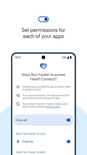 Screenshot From Our Health Connect (Beta) Review
