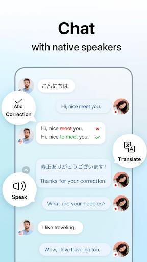 Screenshot From Our HelloTalk - Learn Languages Review