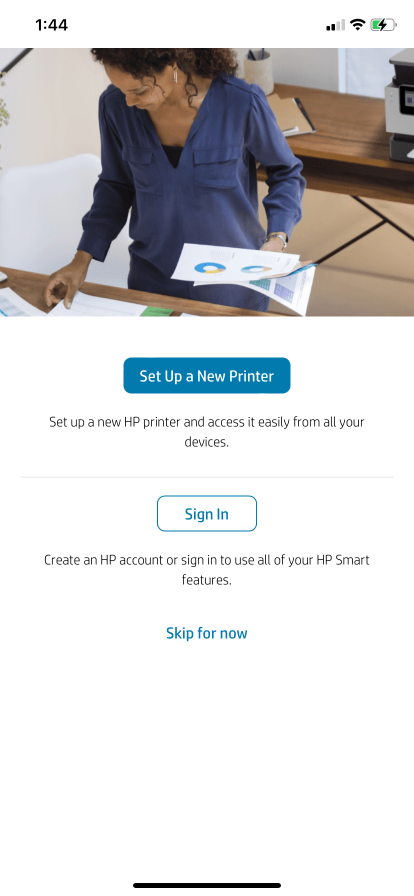Screenshot From Our HP Smart Review
