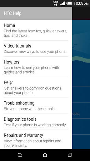 Screenshot From Our HTC Help Review