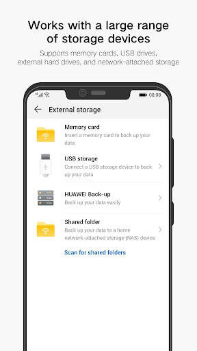 Screenshot From Our Huawei Backup Review