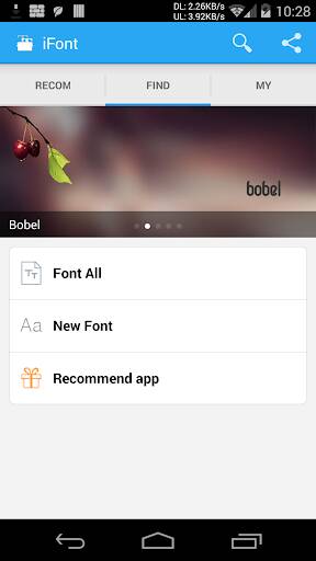 Screenshot From Our iFont(Expert of Fonts) Review