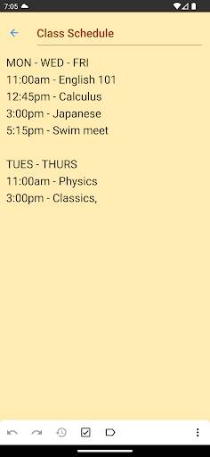 Screenshot From Our Inkpad Notepad & To do list Review