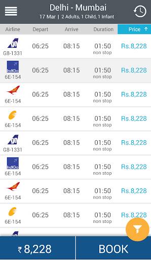 Screenshot From Our IRCTC AIR Review