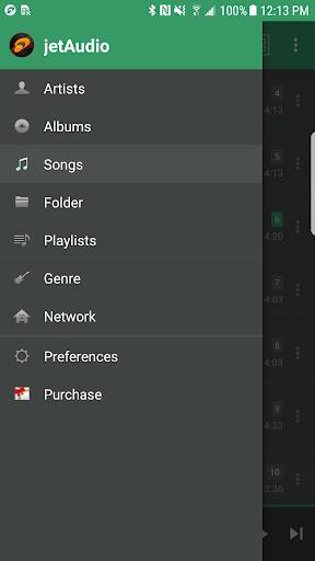 Screenshot From Our jetAudio HD Music Player Review