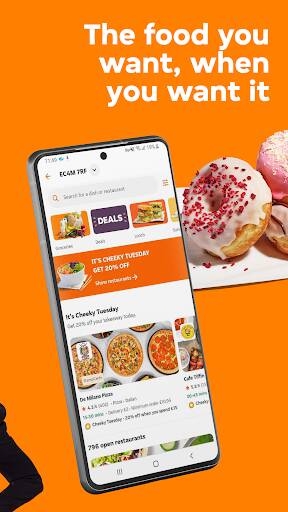Screenshot From Our Just Eat - Food Delivery Review