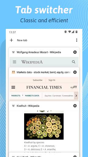 Screenshot From Our Kiwi Browser - Fast & Quiet Review
