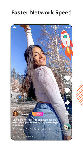 Screenshot From Our Likee Lite - Funny videos Review