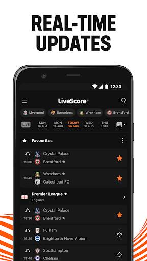 Screenshot From Our LiveScore: Live Sports Scores Review