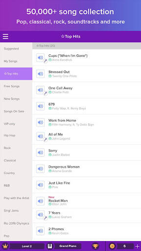 Screenshot From Our Magic Piano by Smule Review