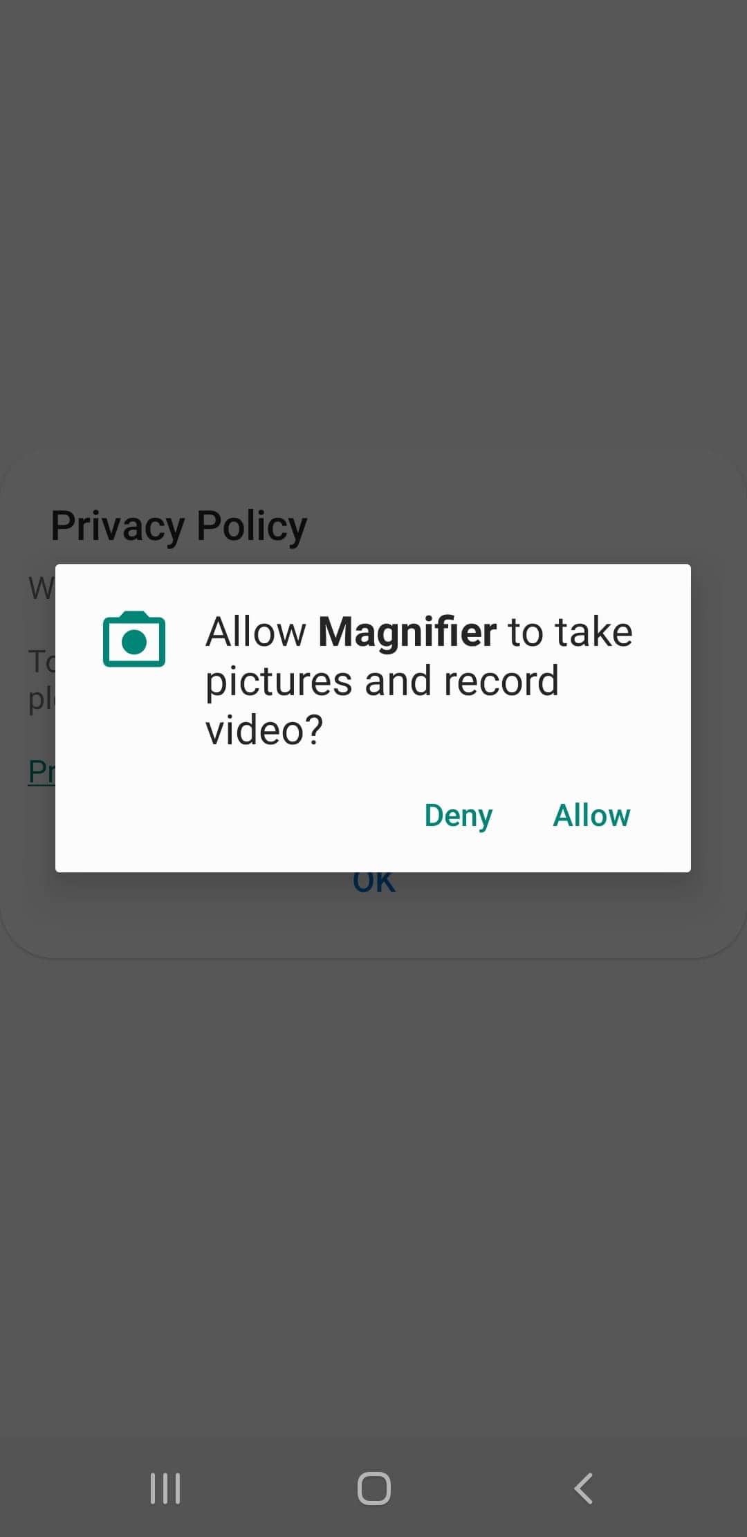 Screenshot From Our Magnifier + Flashlight Review