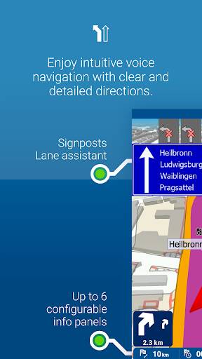 Screenshot From Our MapFactor Navigator Review