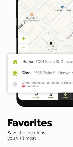 Screenshot From Our MapQuest: Get Directions Review
