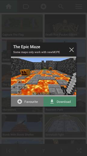 Screenshot From Our Maps for Minecraft PE Review