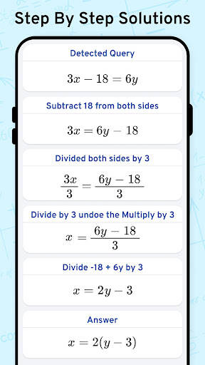 Screenshot From Our Math Scanner - Math Solutions Review