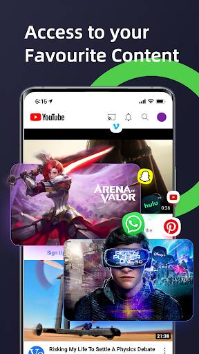 Screenshot From Our Melon VPN - Unblock Proxy VPN Review