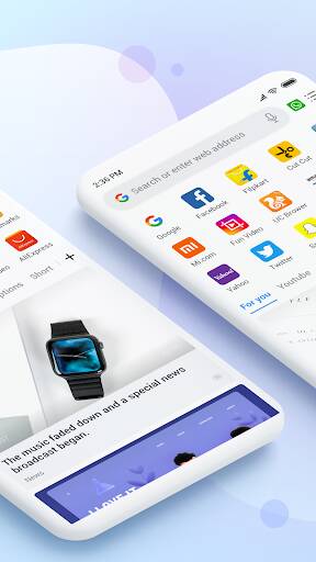 Screenshot From Our Mi Browser Review