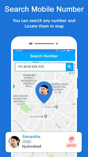 Screenshot From Our Mobile Number Location - Phone Review
