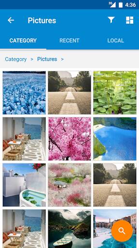 Screenshot From Our Moto File Manager Review