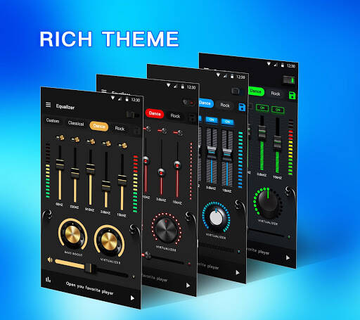 Screenshot From Our Music Equalizer - Bass Booster Review