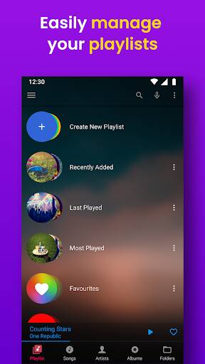 Screenshot From Our Music Player - Audify Player Review