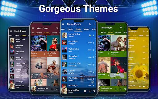 Screenshot From Our Music Player - Equalizer & MP3 Review